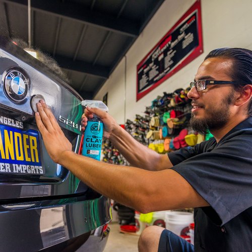 Chemical Guys CLY_KIT_2 Medium Duty Clay Bar and Luber Synthetic Lubricant Kit,16 oz, 2 Items, Gray