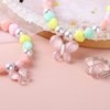 Girls Glitter Butterfly Jewelry Set - Toddler Butterfly Necklace Girls Pretend Plasy Toy Jewelry Box Set with Bead Necklace, Bracelet and Ring - Play Accessories - Ages 3+ Girl Birthday Gifts