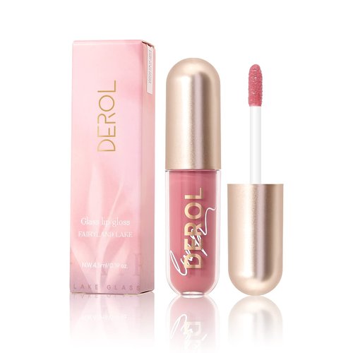 Lip Plumping Lip Gloss,Lip Plumper, Lip Care Serum,Lip Enhancer For Fuller,Reduce Fine Lines,Make Lips Plump and Moisturizing,Hydrating, Nourishing, Invigorating, Plumps, Volumizes (02# Fig Tea)