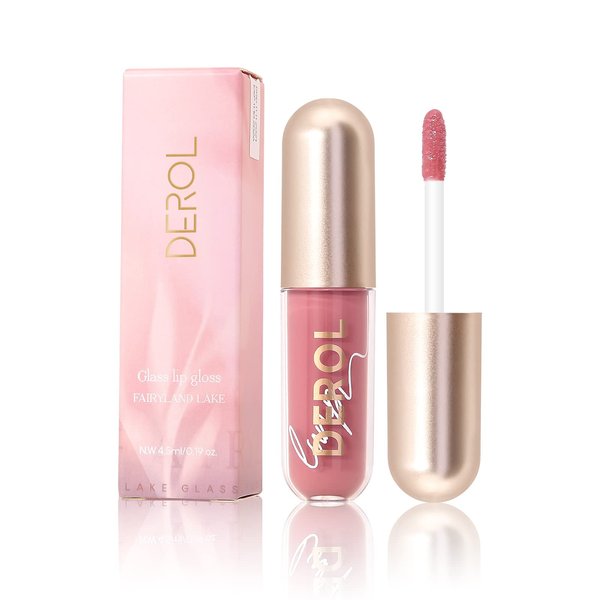 Lip Plumping Lip Gloss,Lip Plumper, Lip Care Serum,Lip Enhancer For Fuller,Reduce Fine Lines,Make Lips Plump and Moisturizing,Hydrating, Nourishing, Invigorating, Plumps, Volumizes (02# Fig Tea)