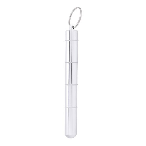 Pill Box, Aluminum Alloy Waterproof Daily Small Pill Organizer for Outdoor Travel, Keychain Pill Holder(5 Cases) Keychain Pill Holder Keychain Pill Holder Small Pill Box Small Pill Box