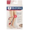 Truform 30-40 mmHg Compression Stockings for Men and Women, Thigh High Length, Closed Toe, Beige, Small (30-40 mmHg)
