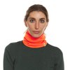 Minus33 - Midweight Neck Gaiter - 100% Merino Wool - Multipurpose Headwear - Skiing Neck Warmer - Winter Face Mask - Blaze Orange Moisture Wicking Neck Wear