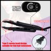 Fusion Keratin Hair Extension Kit: Heat Iron, Keratin Glue Granules, Protector Templates, Hair Clips, and Finger Protector