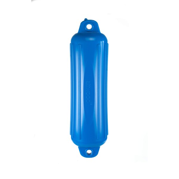 Attwood 9356BD1 Softside UV-Resistant Marine Oval Boat Fender, Blue, 6-Inch x 24-Inch, One Size