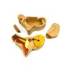 Hummingbird & Flower - All Natural Wood Intarsia Puzzle Box - Handcrafted with Secret Compartment