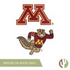 Desert Cactus University of Minnesota Golden Gophers Sticker Vinyl Decal Laptop Water Bottle Car Scrapbook (4 Inch Set V1)