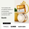 Vitamin C Face Cream - Vitamin C Cream with 2.5% Hyaluronic Acid + 2% Squalane, Vitamin C Moisturizer for Face, Brightening Cream to Reduce Uneven Skin Tone and Wrinkles, Antioxidant Firming Cream