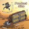 Battle Army Clone Platoon Attack Craft Building Kit 32-Piece, Battle Soldiers Troop Carrier with 2 Droidekas, Building Blocks Action Figures Army Toys for Kids 6-12