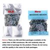 1440pcs Hotfix Quality Crystal Rhinestones Flatback Nail Art Pick Color (Crystal AB, 10ss)