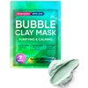 Carbonated Bubble Clay Mask – Blackhead Remover Mask for Face – Bubble Face Mask & Face Peel Mask Combined – Foaming Face Mask – Deep Cleansing Face Mask for Blackheads and Pores – Pack of 7