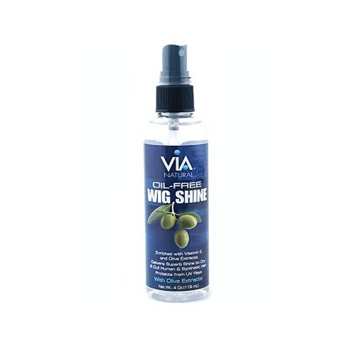 Via Natural Oil Free Wig Shine 4 Oz