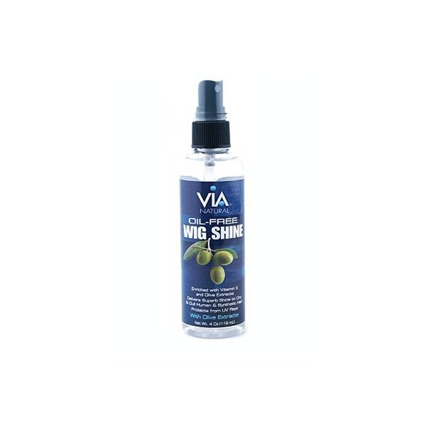 Via Natural Oil Free Wig Shine 4 Oz