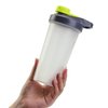 Mr. Pen- Shaker Bottles for Protein Mixes with Twist Cap, 28 oz, Gray/Green, Protein Shaker Bottle with Wire Whisk Ball, Mixer Bottle, Protein Shake Bottles, Protein Bottle, Protein Shake Bottle