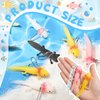 Geetery 12 Pcs Mini Adorable Axolotl Toy Axolotl Gifts Axolotl Party Favors Tiny Axolotl Fidget Soft Vinyl Axolotl Figurine for Axolotl Birthday Party Amphibiously Decorations