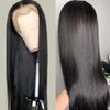 Lipai Hair Straight Lace Front Wigs Human Hair Pre Plucked 13x4 HD Transparent Lace Frontal Wigs Human Hair Natural Hairline 180% Density Glueless Brazilian Virgin Human Hair Wigs for Women 22 Inch