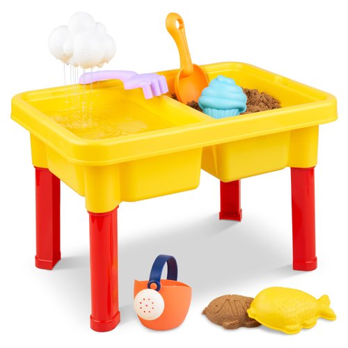 Kids Sensory Table for Toddlers. Use as Sand Water Table for Toddlers, Kinetic Sand Table or Sensory Bin Table. Indoor or Outdoor Toddler Sensory Table or Water Sand Table Toddlers