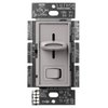 Lutron Skylark LED+ Dimmer Switch for Dimmable LED, Halogen and Incandescent Bulbs | 150W/Single-Pole or 3-Way | SCL-153P-GR | Gray