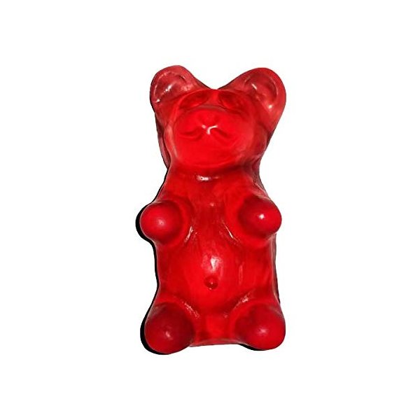 The Gummy Bear Guy (TM) | Gummy Bar SOAP (TM) | Glycerin Soap (Red with hints of Honey and Wildberry)