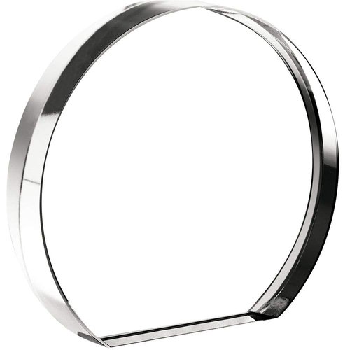 Graduation Standing Circle Paperweight, Custom Engraved Graduation Cap Crystal Paperweight Gift