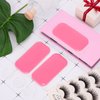 6 Pieces Eyelash Extension Pad Silicone Pads for Lashes Silicone False Eyelash Holder Pads Reusable Eyelash Extension for Loose Lash Grafting Gasket Pallet Eyelash Adhesive Eyelash Extension (Pink)