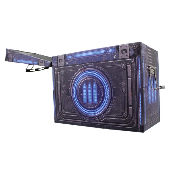 Gears Of War Tin Ammunition Storage Box | Exclusive Collectible Gears 5 Latched Ammo Crate | Store Your Gears Of War Loot | Measures 8.5 x 4.5 Inches