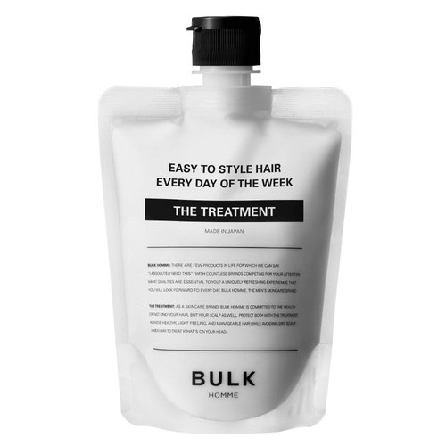 BULK HOMME - THE TREATMENT, 6.3 oz | Moisturizing Hair Conditioner for Men | Advanced Heat Protecting Treatment Hydrates, Protects, & Tames All Hair Types | Natural Men’s Hair Care Products