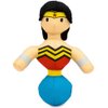 Buckle-Down Dog Toy, DC Comics, Ball Body Wonder Woman, 8.5" x 6.5", DTBB-WWDA
