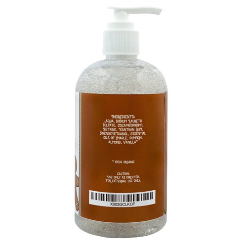 Aira All Natural Liquid Hand Soap, Vegan Hand Soap for Men and Women, Luxury Skincare for Bathroom, Christmas Gift, Essential Oil Soap for Sensitive Skin, Gingerbread Scent - 12 Ounce Bottle