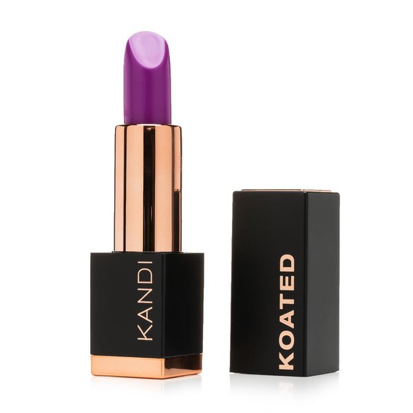 Kandi Koated Suede Matte Lipstick [Majestic] - Warm Purple Matte Lip Color with Cruelty-Free Formula | Creamy Texture, Rich Colors, Paraben-Free | Beauty & Makeup