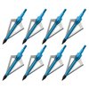 KLY-Archery Hunting Arrows Hunting Broadheads 3 Blade Arrow Archery Compound Bow Beast Aftershock(12pcs)