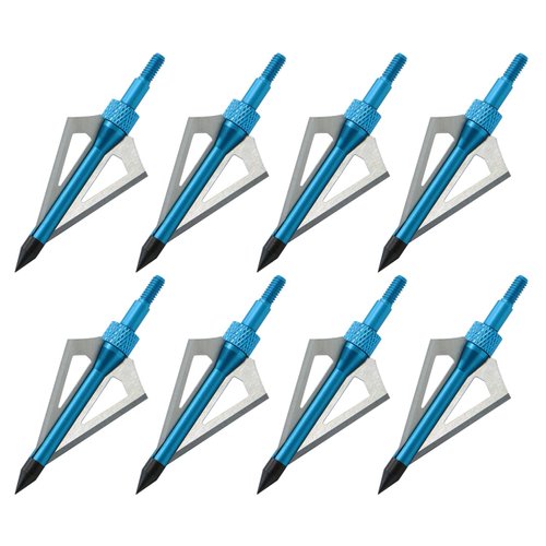 KLY-Archery Hunting Arrows Hunting Broadheads 3 Blade Arrow Archery Compound Bow Beast Aftershock(12pcs)
