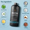 INFINA ESSENTIALS Biotin 2 in 1 Shampoo and Conditioner Men & Women - Hair Thickening Shampoo w/Saw Palmetto, Keratin, Caffeine & Vitamin E - 16 Fluid Ounces
