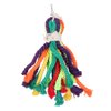 Balacoo String chew toys bird toy birds toys bird cage toys parrot foraging toys parrot bite toy parrot hanging toy Bird Gnawing Toy cotton rope lace rope hanging toys lace thread to climb