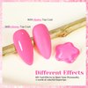 TUTUYU Hot Pink Gel Nail Polish, 0.51 Fl Oz Soak Off UV LED Lamp Neon Fuchsia Pink Gel Polish for Nail Art Starter or Manicure Salon,Spring Summer Gel Colors - GP0037