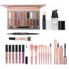 Travel Makeup Kit, Makeup Kit For Women Full Kit, Makeup Kit for Girls Ages 8-12, Makeup Set For Teens Girls Beginner Make Up Kits For Adult Holiday Gift Set