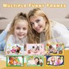 Makolle Camera for Kids,Christmas Birthday Gifts for Kids Age 3-9,1080P Video Cameras for Kids 8-12,Childrens Digital Camera for vlogging Portable Kids Selfie Camera with 32GB SD Card Apricot