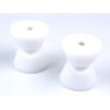 Mxeol Marine Anchor Bow Roller White Acetal Wheels 2PCS