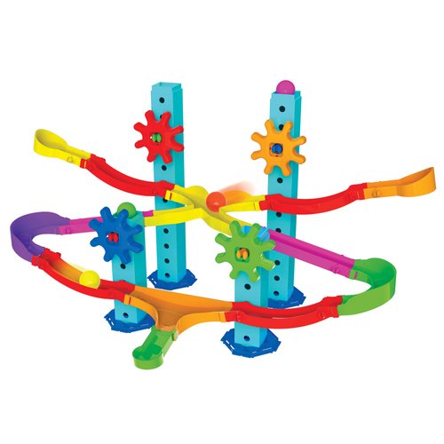 The Learning Journey Techno Kids STEM Construction Set – Race Trax (30+ pieces) – STEM Toys & Gifts for Boys & Girls Ages 3 Years and Up