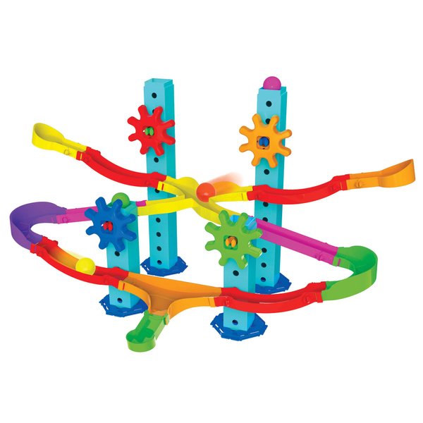 The Learning Journey Techno Kids STEM Construction Set – Race Trax (30+ pieces) – STEM Toys & Gifts for Boys & Girls Ages 3 Years and Up