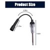Inline Spark Plug Tester, Straight Boot Engine Ignition Tester Light Easy to Use, Small Armature Diagnostic Detector Tool for Automotive, Car, Lawnmower, Motorcycles, Internal External Engine