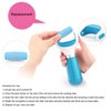 5 Pack Blue Extra Coarse Replacement Refill Roller Compatible with Amope Pedi Refills Electronic Foot File