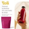 Yoli Passion Energy Drink Powder Mix - Natural Energy Drink Mix for Endurance and Stamina, Bulk 90 Servings - Berry