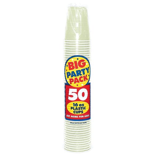 Leaf green Big Party Pack 16 oz. Plastic Cups (50)