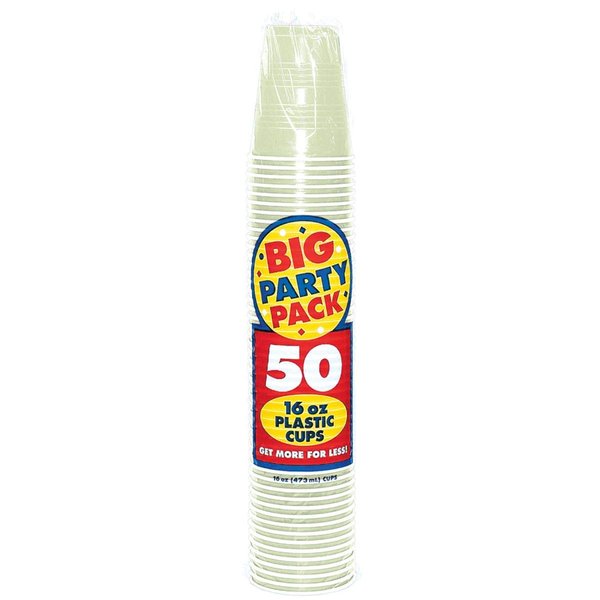 Leaf green Big Party Pack 16 oz. Plastic Cups (50)