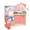 CATKIN Powder Blush for Cheek Blusher Natural Shimmering Blush & Highlight 2 in 1 Creamy Blendable Baked Blush Palette 10g C02 Lovely Cheek