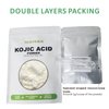 MAYKER Pure Kojic Acid Powder 2.1oz (60gram), Skin Whitening Lightening, Natural and Organic, High Purity 99.9%, Diminishes the Appearance of Dark Spots, Freckles & Scars, for DIY Soaps, Creams