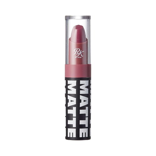 Ruby Kisses Lipstick, Matte Finish, Long-Lasting, Highly Pigmented, Smooth Apply, Full Coverage Lip Color Makeup (Mauve It)