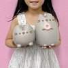 Hamee Pusheen Cat Slow Rising Cute Jumbo Squishy Toy (Bread Scented, 6.3 inch) [Birthday Gift Bags, Party Favors, Gift Basket Filler, Stress Relief Toys] - Pusheen with Donut