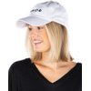 Funky Junque Bridal Baseball Cap - B*r*i*d*e - White